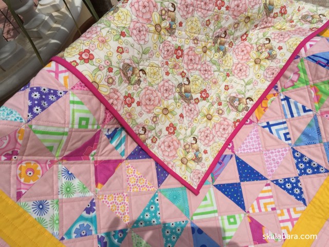 baby quilt back - skalabara.com