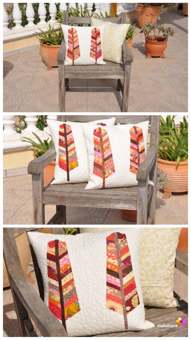 feather pillows collage - skalabara