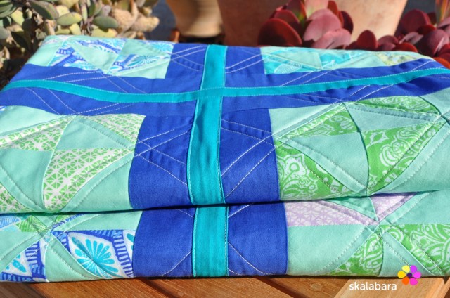 quilt sheila QAYG - skalabara