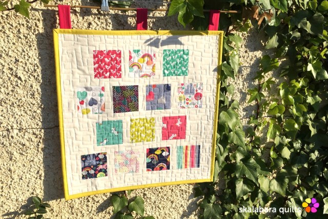 fantasy mini quilt - skalabara quilts