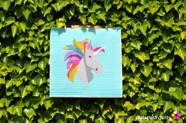 rainbow unicorn 2 - skalabara quilts