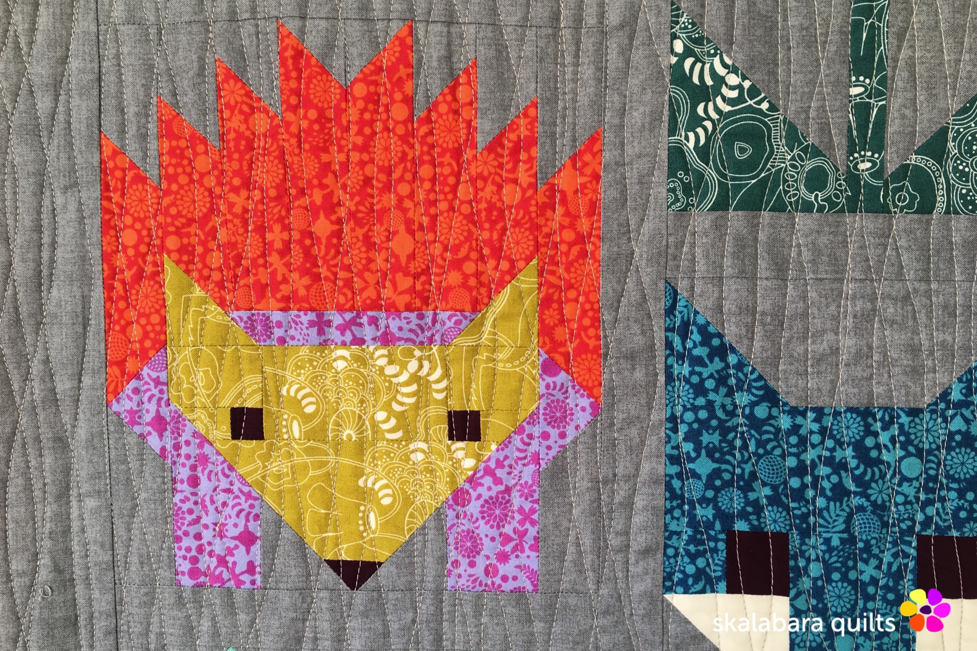 fancy forest quilt 3 - skalabara