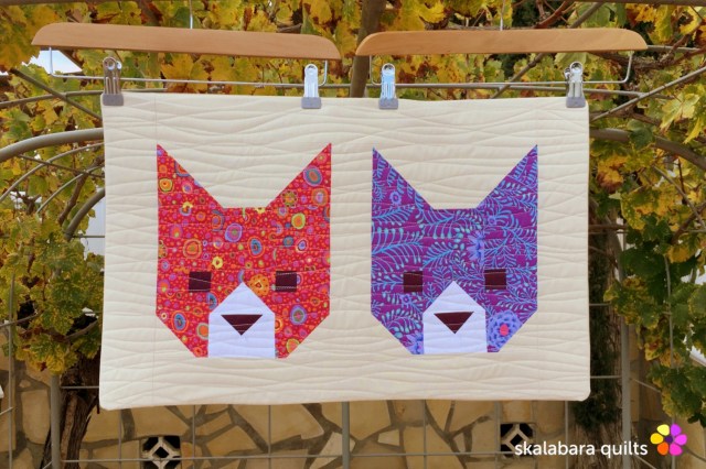 cushion cover kittens 11 - skalabara quilts