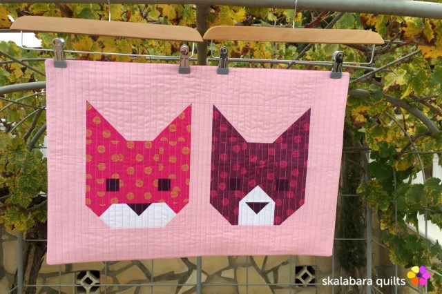 cushion cover kittens 4 - skalabara quilts