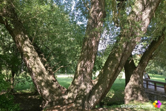 prague 6 park at Brevnov monastery - skalabara quilts