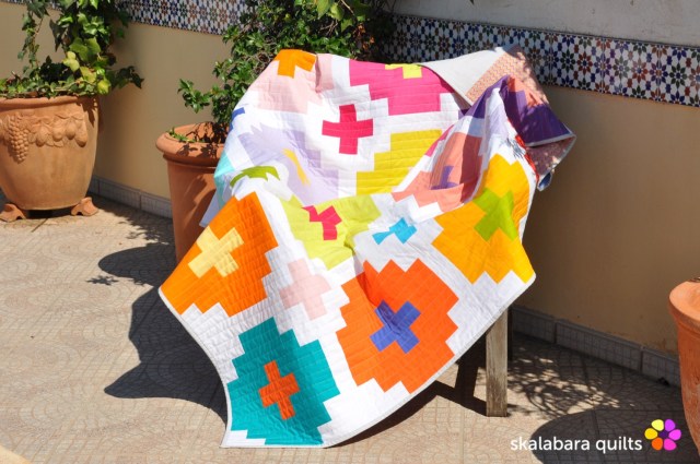 cross tile quilt 4 - skalabara quilts