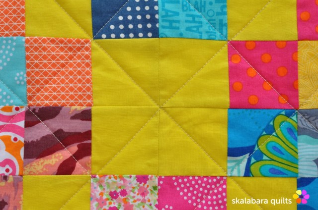 trip around the world detail 2 - skalabara quilts