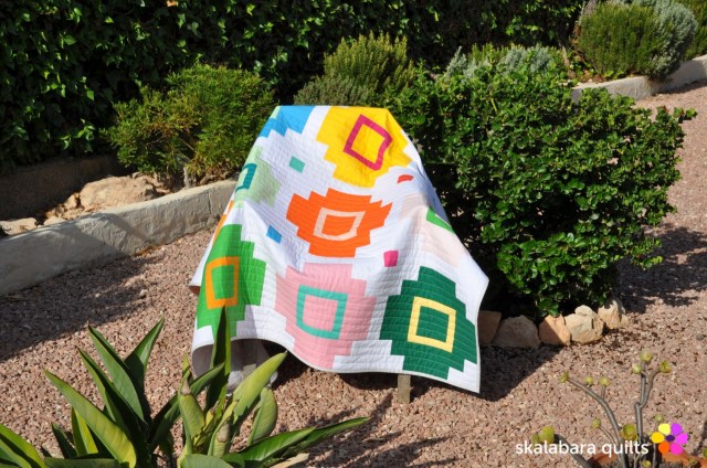 cross tile quilt variation 4 - skalabara quilts