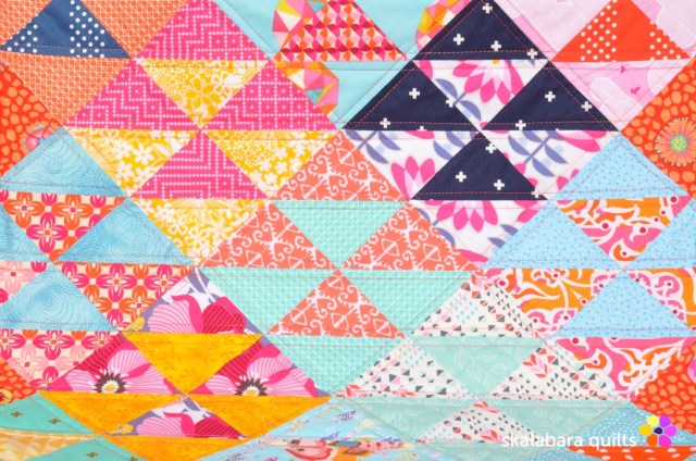 chair cover quilt detail 1 - skalabara quilts