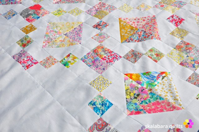 levitating liberty jewel box quilt 5 - skalabara quilts