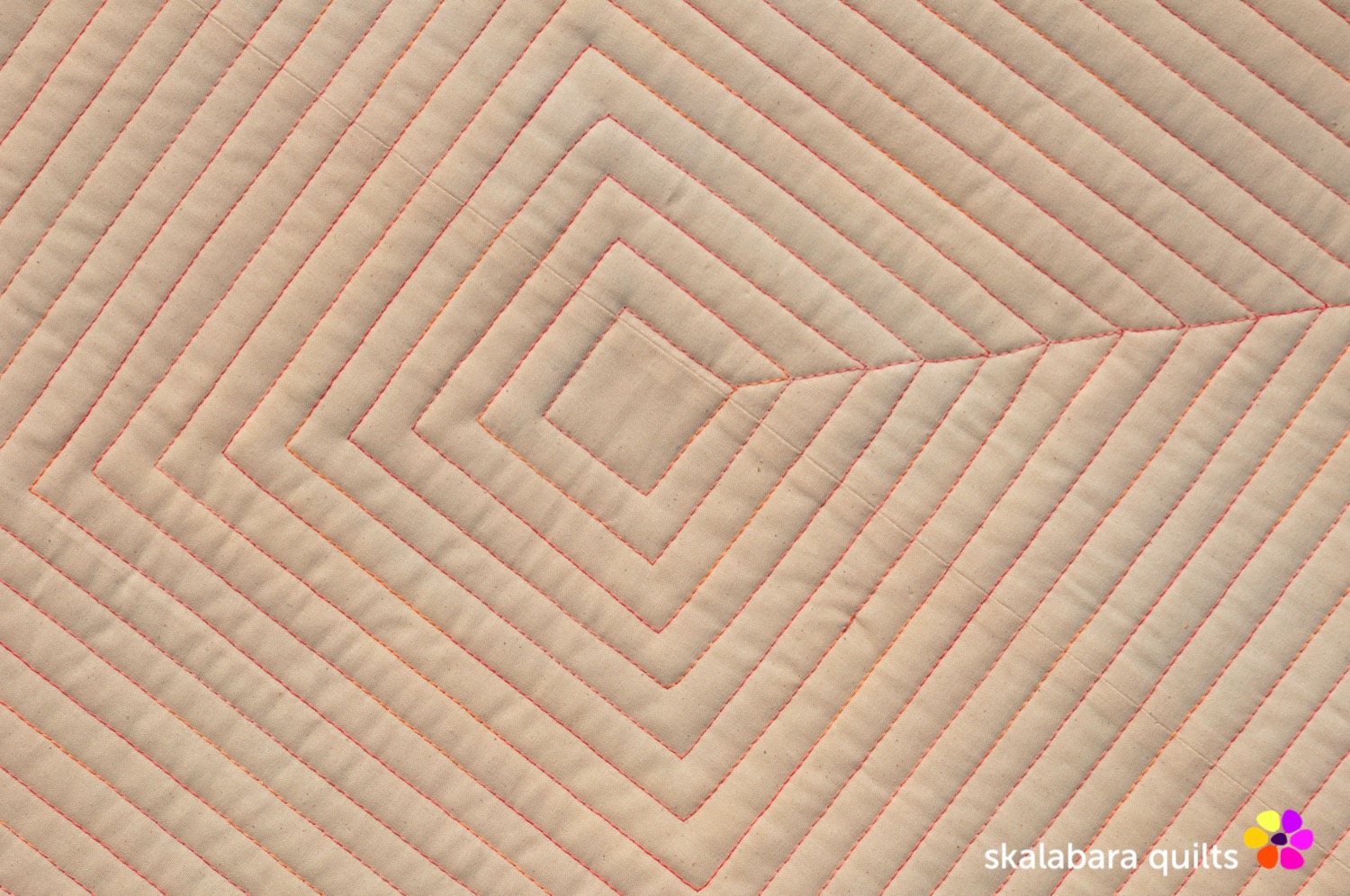 cushion cover log cabin with kaffe fassett fabrics 7 - skalabara quilts