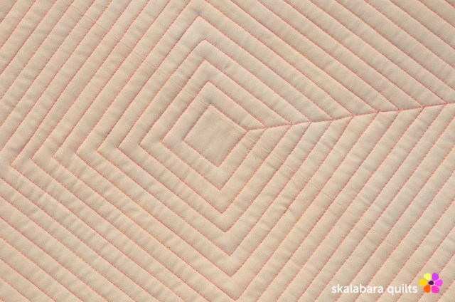 cushion cover log cabin with kaffe fassett fabrics 7 - skalabara quilts