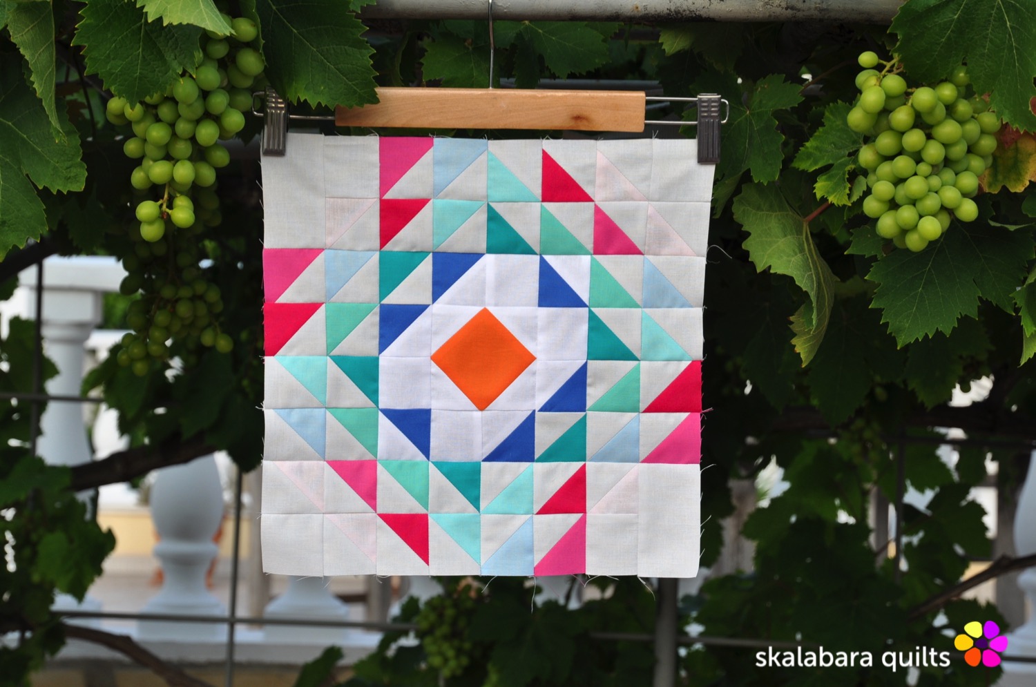 summer sampler 2019 block 2 - skalabara quilts