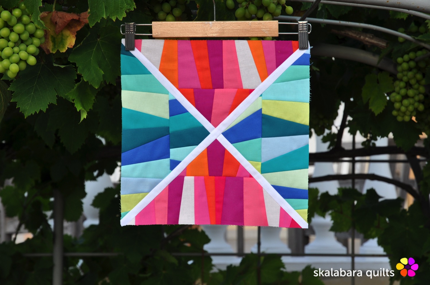 summer sampler 2019 block 3 - skalabara quilts