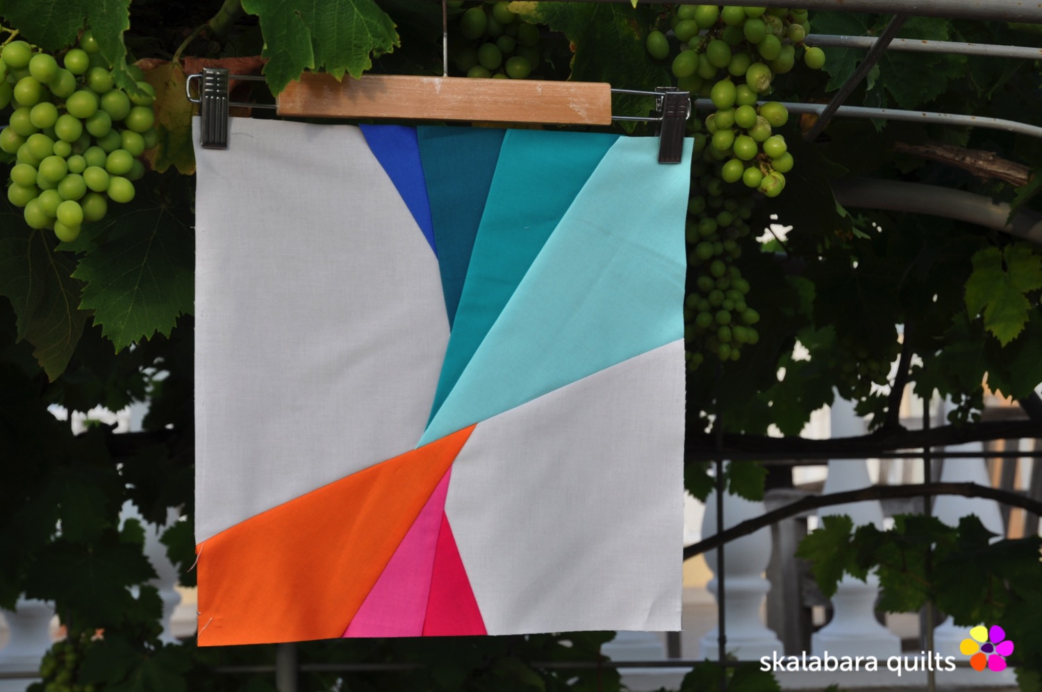 summer sampler 2019 block 5 - skalabara quilts