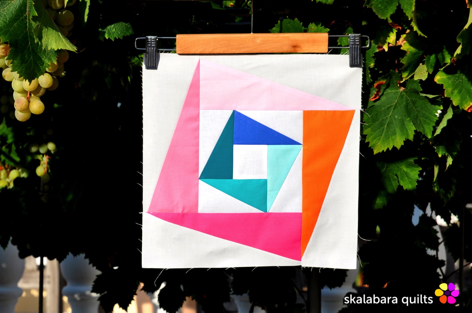 summer sampler 2019 block 10 - skalabara quilts