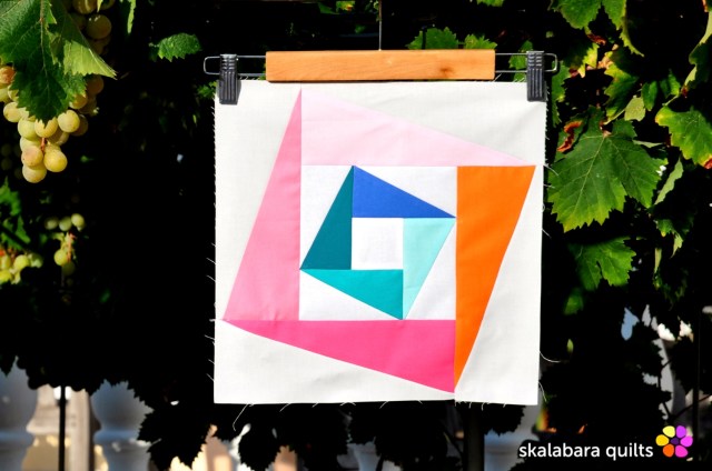 summer sampler 2019 block 10 - skalabara quilts