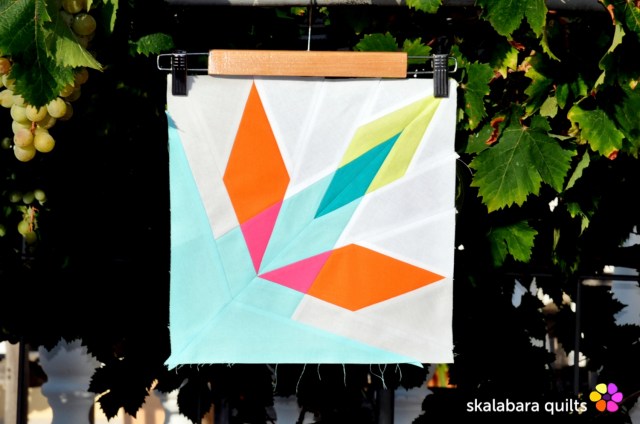 summer sampler 2019 block 7 - skalabara quilts