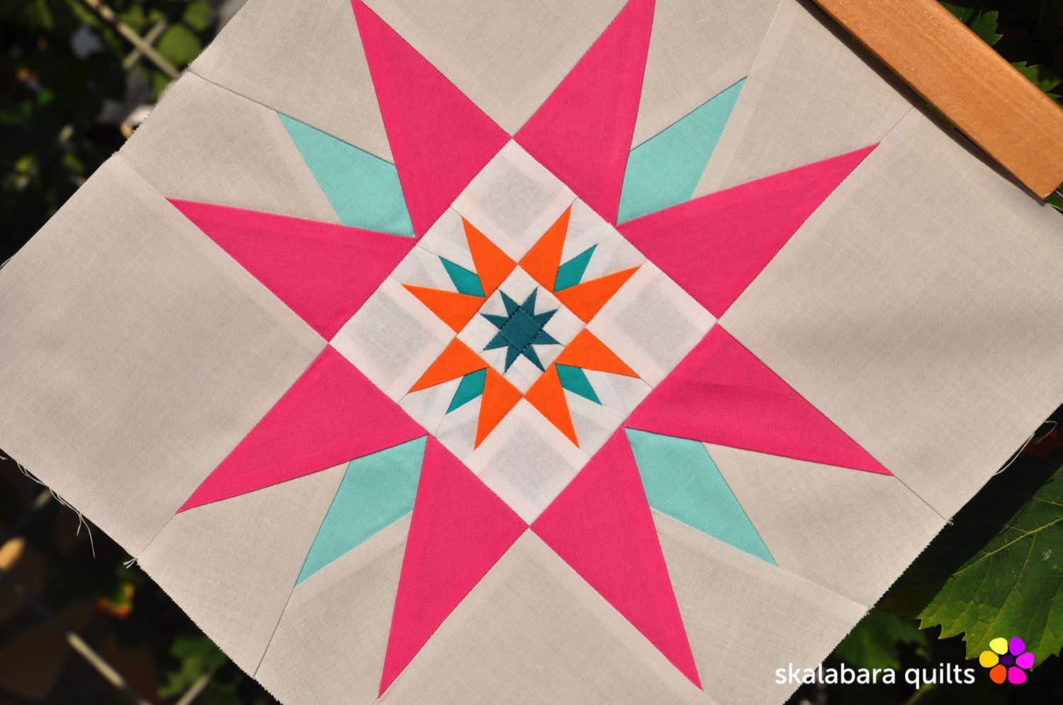summer sampler 2019 block 8 quer - skalabara quilts
