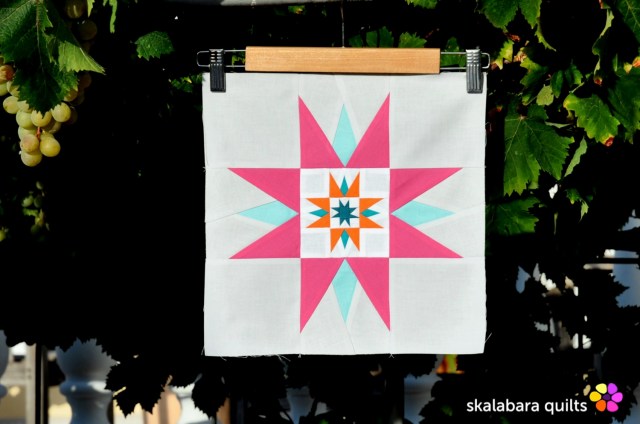 summer sampler 2019 block 8 - skalabara quilts