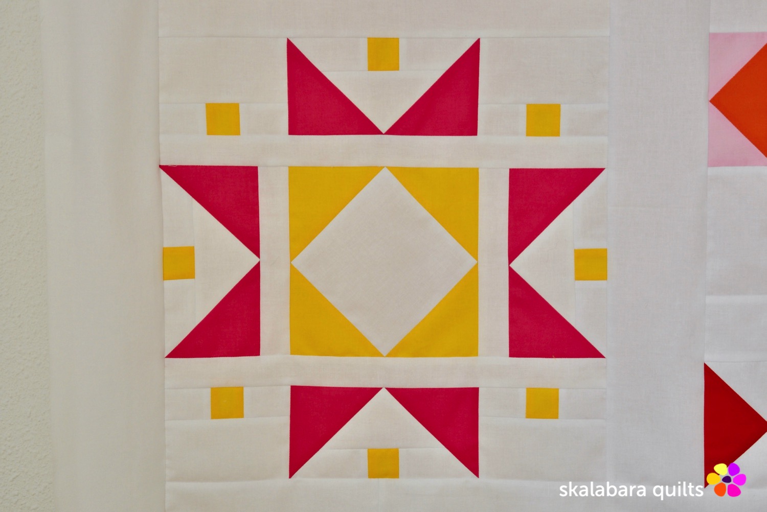 modern sampler - tiled stars - skalabara quilts