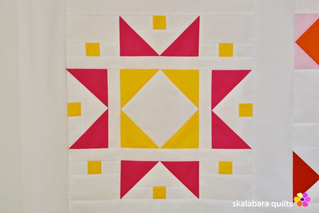modern sampler - tiled stars - skalabara quilts