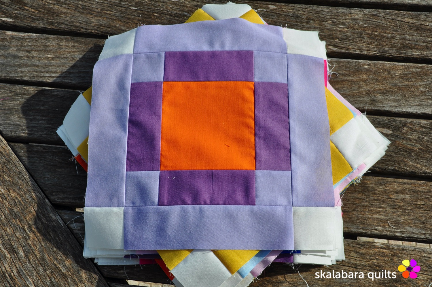 radiate block 10 - skalabara quilts