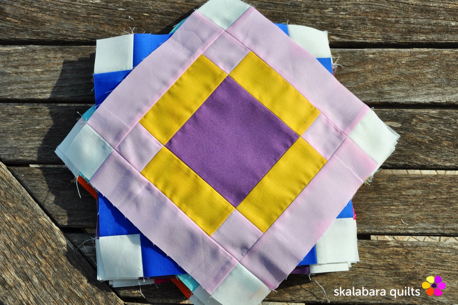 radiate block 12 - skalabara quilts