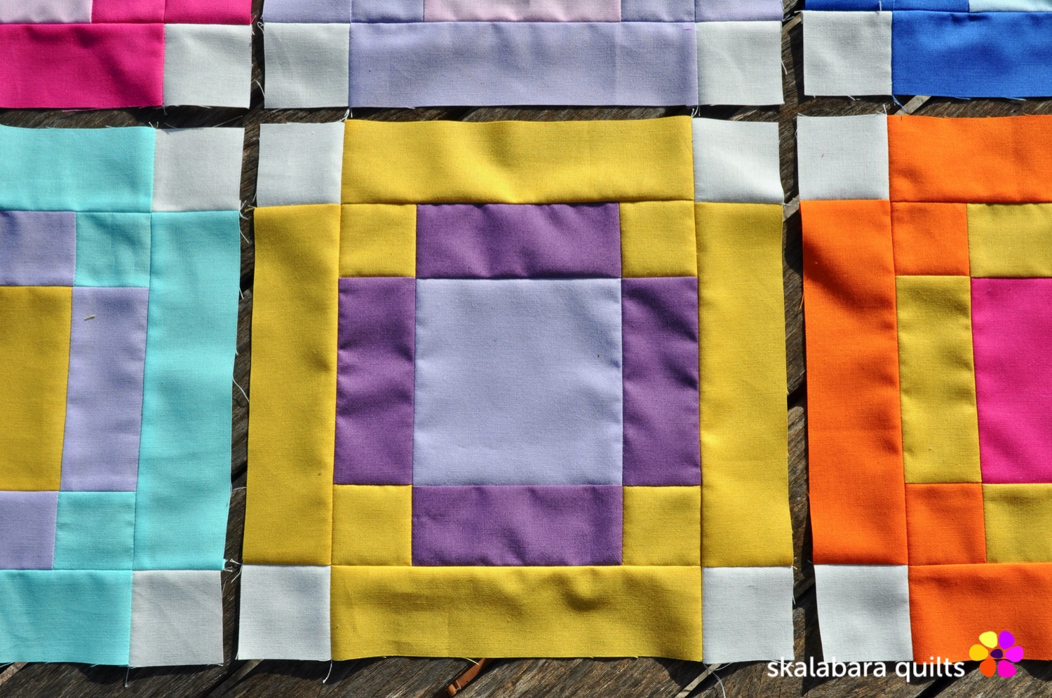 radiate block 3 - skalabara quilts