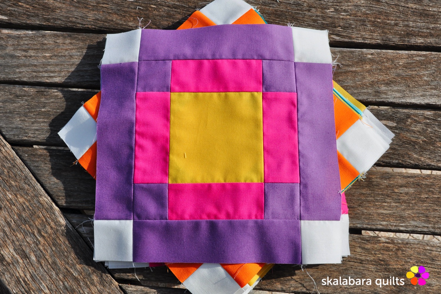 radiate block 8 - skalabara quilts