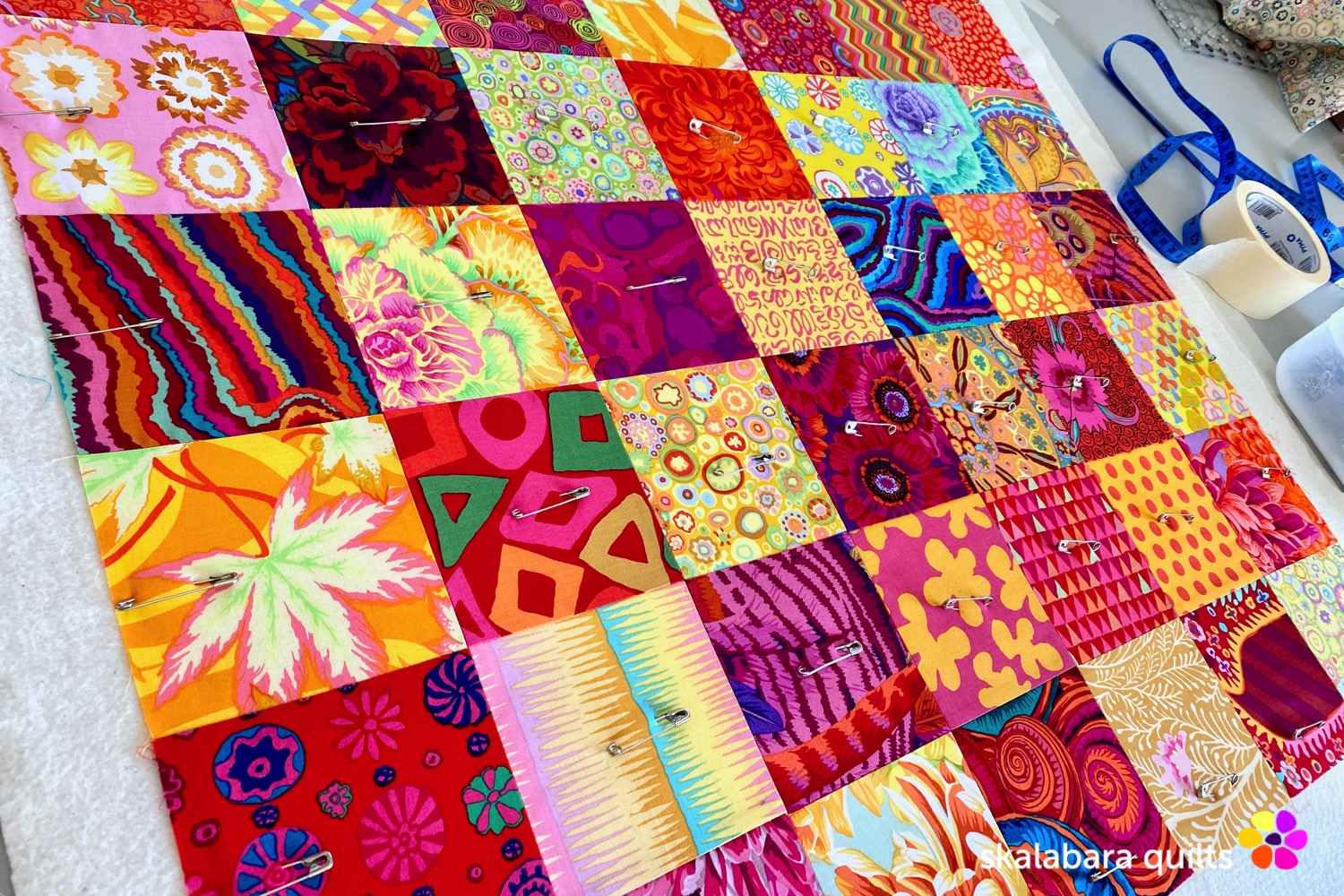 sewing machine cover sandwich 1 - skalabara quilts