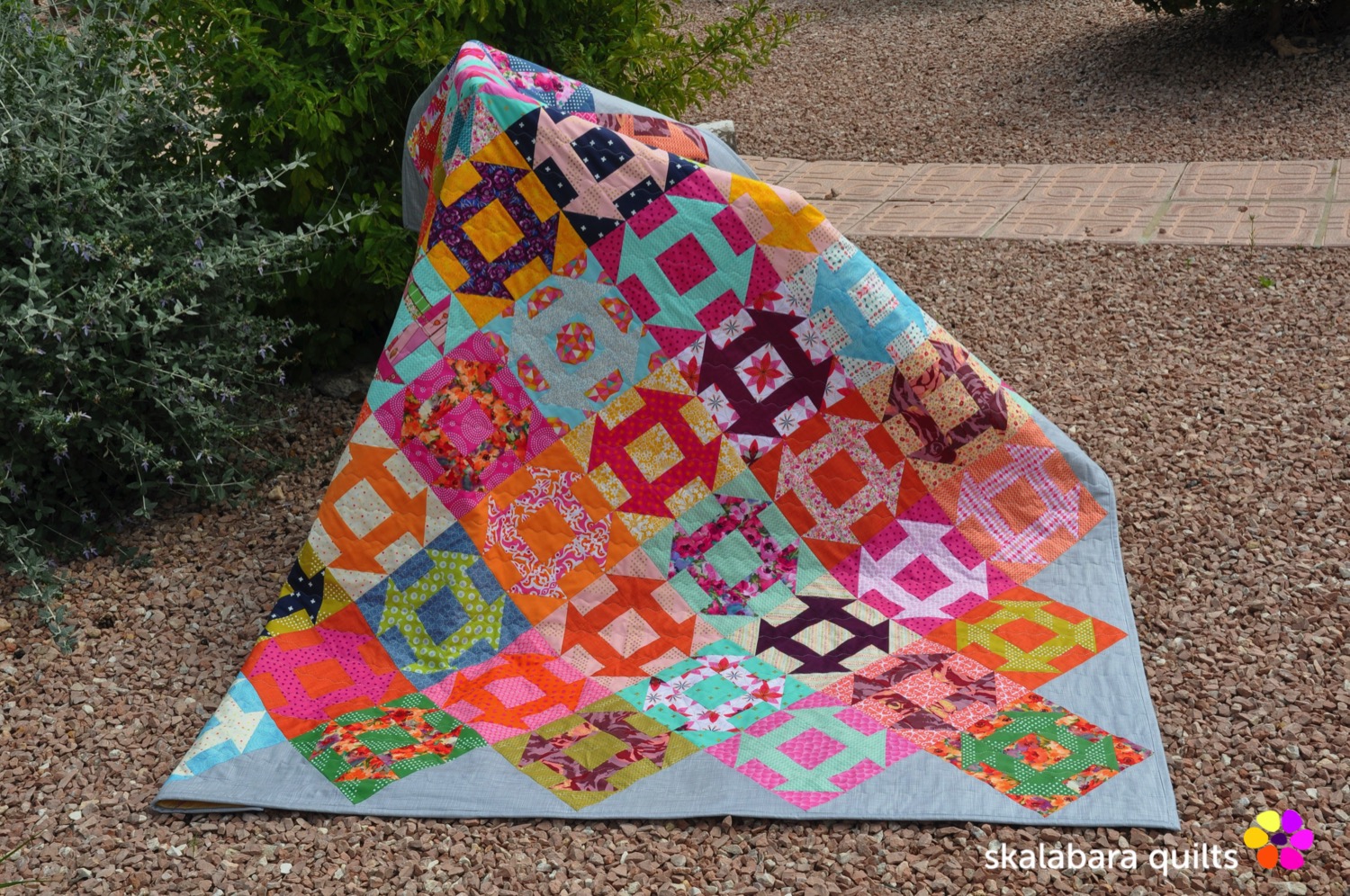 churn dash quilt 5 - skalabara quilts