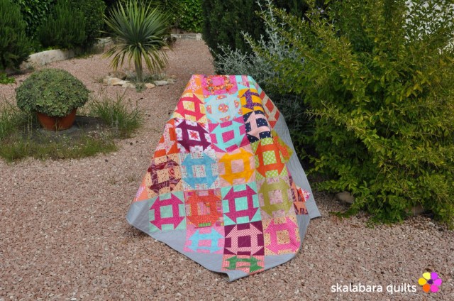 churn dash quilt 6 - skalabara quilts