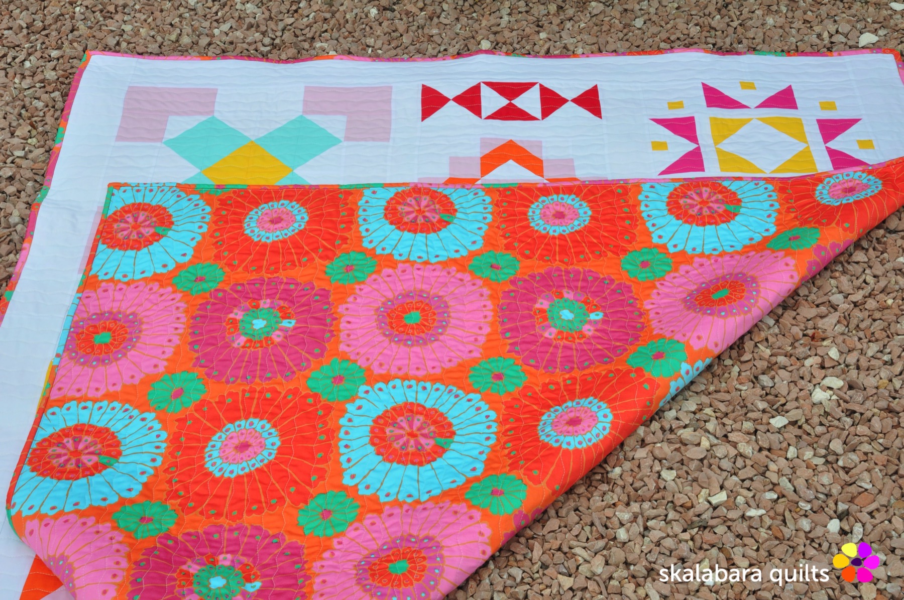 modern sampler back 3 - skalabara quilts