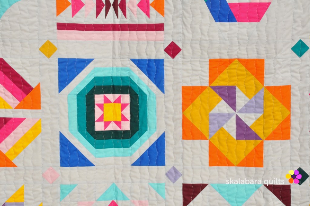 21 summer sampler 2020 detail 4 - skalabara quilts